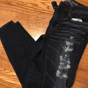 American Eagle Distressed Skinny Jeans